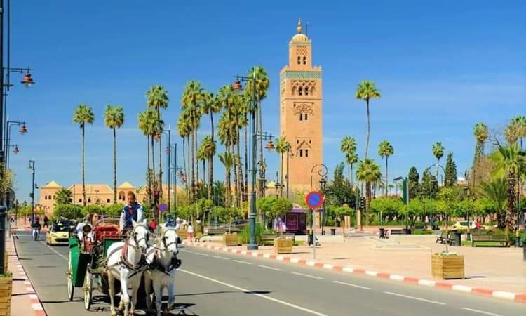 Villa Avec Piscine A Marrakech 马拉喀什 外观 照片