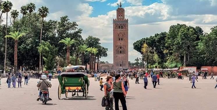 Villa Avec Piscine A Marrakech 马拉喀什 外观 照片